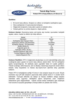 Teknik D&ouml;k&uuml;man İ&ccedil;in Tıklayınız (615)