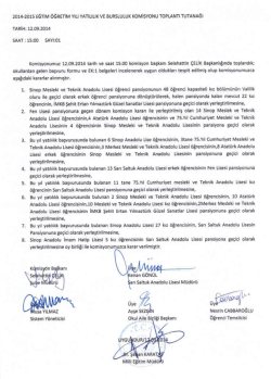 2014-2014 eğitim-&ouml;ğretim yılında merkez il&ccedil;e pansiyonlarına