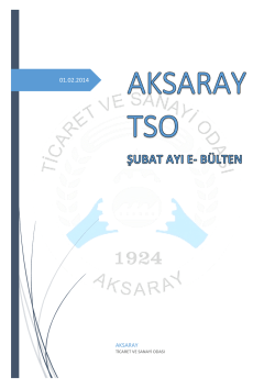 atso sendika ziyaretleri - Aksaray Ticaret ve Sanayi Odası