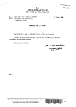 S&uuml;resi Ge&ccedil;tikten Sonra Gelen Cevap