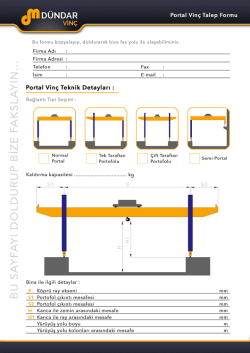 Portal Vin&ccedil; Talep Formu