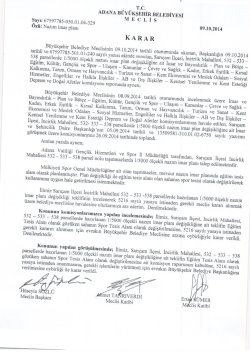 msaries-0500104329 09.10.2014 - Adana B&uuml;y&uuml;kşehir Belediyesi