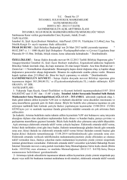 T.C. &Ouml;rnek No: 27 İSTANBUL SULH HUKUK