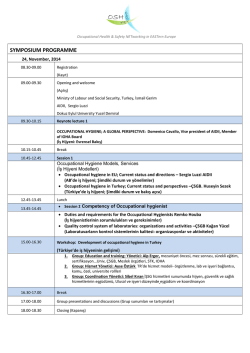 symposıum programme