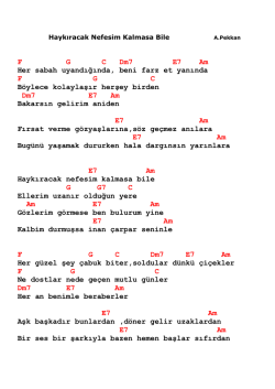Haykıracak Nefesim