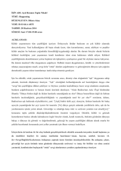 Çalışma hakkında (Türkçe)