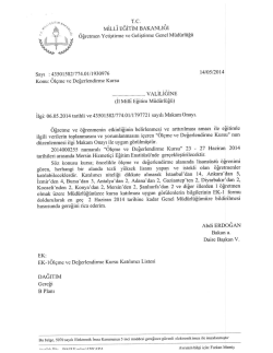 duyuru i&ccedil;in tıklayınız