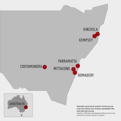 "&Ccedil;alınmış Kuşaklar"ın kapatıldıkları Kurum Haritası