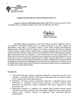 ?il , Hanımın oemoıımınk &raquo;MSI - T&uuml;rkiye B&uuml;y&uuml;k Millet Meclisi