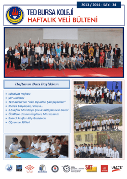 2013 / 2014 - SAYI: 34