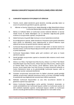 23/06/2014 Tarihli İş B&ouml;l&uuml;m&uuml;