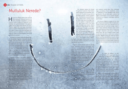 Mutluluk Nerede?