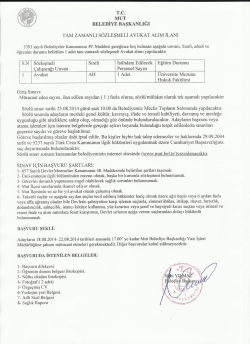 tac. - Başbakanlık Devlet Personel Başkanlığı