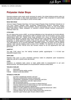 Polyester Astar Boya