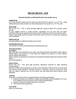 BIO-VAC NDV 6/10 – H120