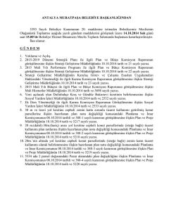 antalya muratpaşa belediye başkanlığından