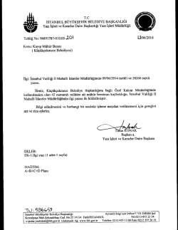 OneTouch 4.6 Scanned Documents - İstanbul B&uuml;y&uuml;kşehir Belediyesi