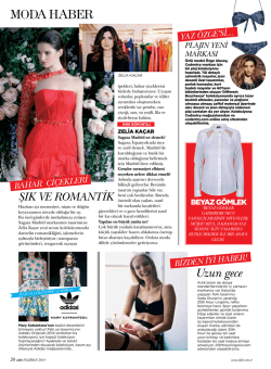 MODA HABER - 25th hour lingerie