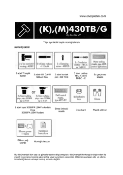 Euromold T tipi başlık &ccedil;alışması