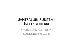 santral sinir sistemi infeksiyonları