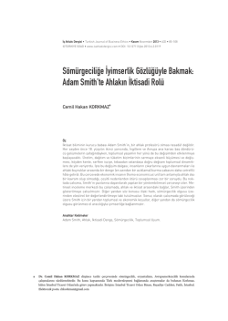 Tam Metin (PDF) - İş Ahlakı Dergisi