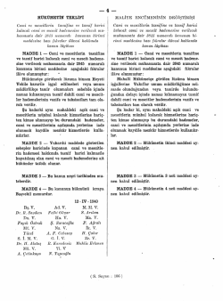 H&Uuml;K&Uuml;METIN TEKLIFI Cami ve mescitlerin tasnifine ve tasnif harici
