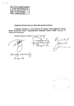 Tarih= 0/ /09/ 2014 - T&uuml;rkiye B&uuml;y&uuml;k Millet Meclisi