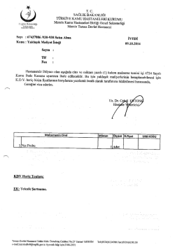 tc sağlık bakanlığı - Tarsus Devlet Hastanesi