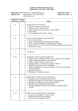 HARİTA Y&Uuml;KSEK TEKNİK OKULU
