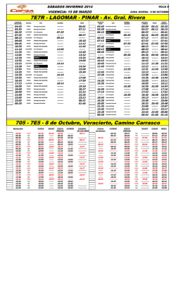 7E7R - LAGOMAR - PINAR - Av. Gral. Rivera 705 - 7E5 - 8