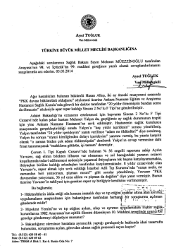 Aysel TUĞLUK - T&uuml;rkiye B&uuml;y&uuml;k Millet Meclisi