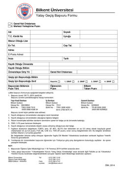 BYLKENT &Uuml;NYVERSYTESY