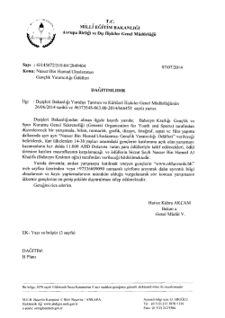 Nasser Bin Hamad Uluslararası Gen&ccedil;lik Yaratıcılığı &Ouml;d&uuml;lleri