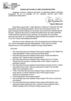CHP - T&uuml;rkiye B&uuml;y&uuml;k Millet Meclisi