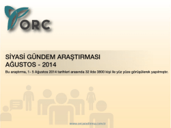 OHC - ORC Araştırma