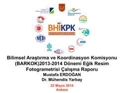 Eğik Resim Fotogrametrisi ve LIDAR &Ccedil;alışma Raporu