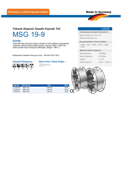 MSG 19-9 - teknolit.com.tr