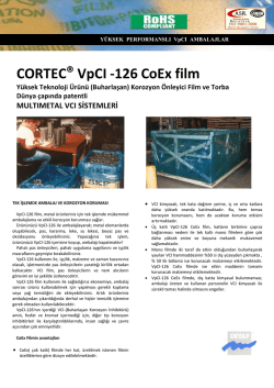CORTEC&reg; VpCI -126 CoEx film