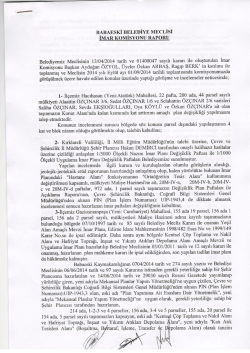 2014 YILI- İmar Komisyon Raporu