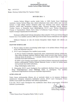 ekonomi bakanlıgı - Antalya Serbest Bölge İşleticisi