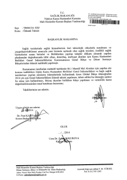 A&ccedil; - T&uuml;rkiye Kamu Hastaneleri Kurumu