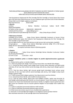 TABİİ GEN&Ccedil;LEŞTİRME SAHALARINDA DİRİ &Ouml;RT&Uuml; TEMİZLİĞİ, &Ouml;L&Uuml;