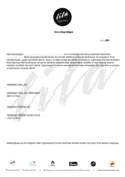 İzin ve Onay Belgesi