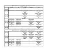 4.SINIF İkinci Öğretim İKTİSAT BÖLÜMÜ 2014