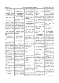 sayfa 2 896 turkıye tıcaret sıcılı gazetesı 28 mayıs 2014 sayı 2 8578