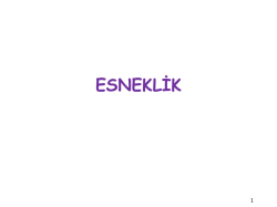 ESNEKLİK