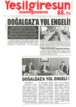 23 Nisan 2014 - (Ordu) (Giresun)