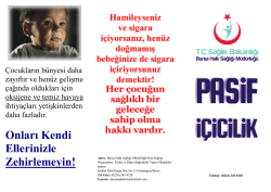 Onları Kendi Ellerinizle Zehirlemeyin!