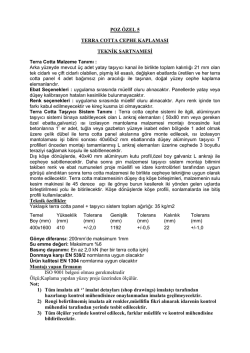 Terra Kota Cephe Kaplaması