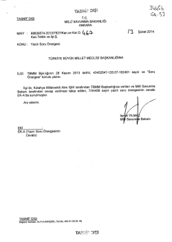 S&uuml;resi Ge&ccedil;tikten Sonra Gelen Cevap